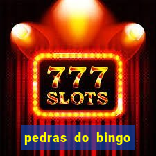 pedras do bingo para imprimir